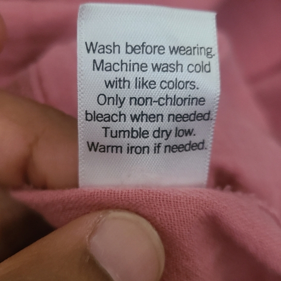 Pastel Pink Collared Button-up Vest - Picture 5 of 6